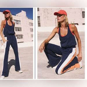 Free People Movement Flow flare onesie  size small